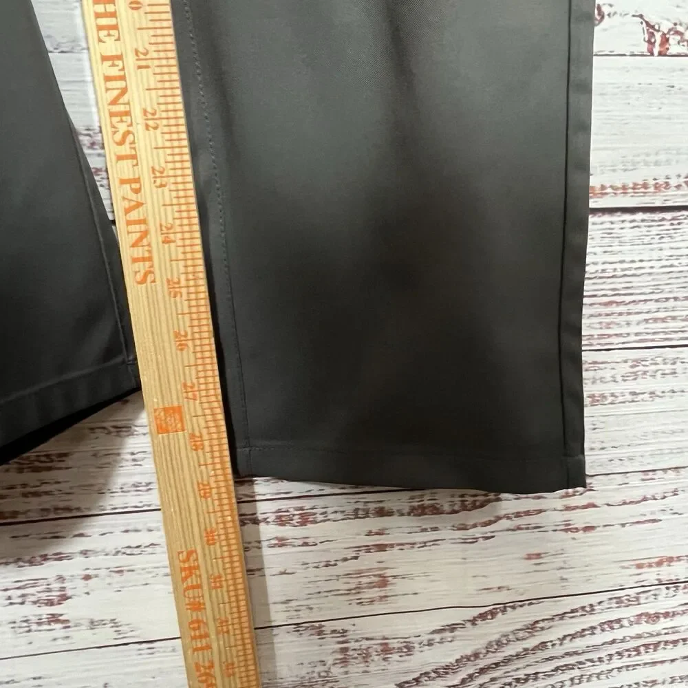 Jack Archer Pants Jetsetter Mens 40x30 Gray Slim Fit Performance Golf Chino